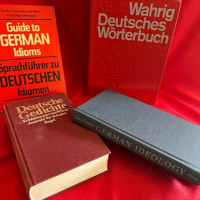 Variety of German books