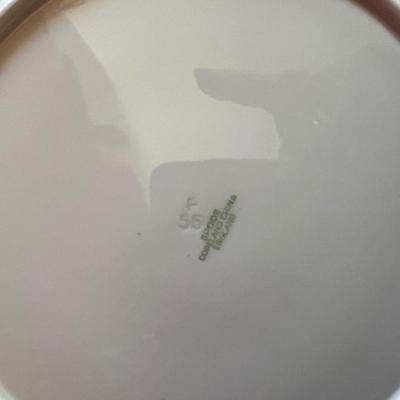 Variety of blue and white decorative plates