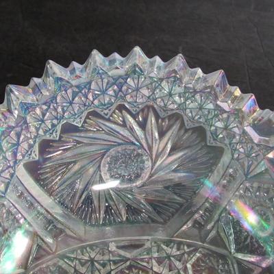 Smith Glass Co Carnival Glass Bowl