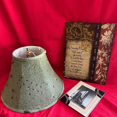 Beautiful peacock, lampshade, wooden serenity, prayer wall, decor, and framed picture