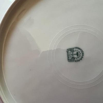 Two elegant serving bowls and one serving tray they are not a set look great on any table at any time of the year