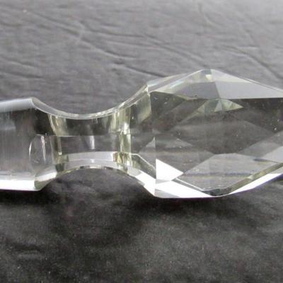 Antique Cut Glass Cruet, Original Stopper