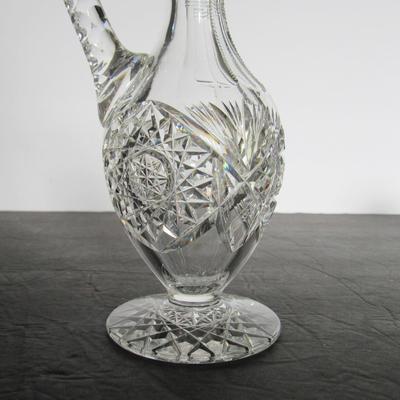 Antique Cut Glass Cruet, Original Stopper