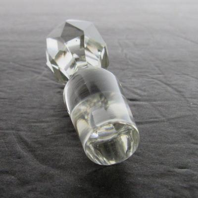 Antique Cut Glass Cruet, Original Stopper