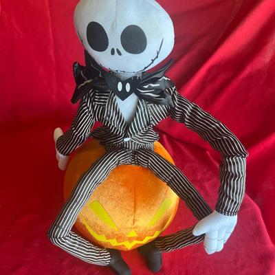 14 inch tall Jack on a pumpkin