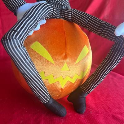 14 inch tall Jack on a pumpkin