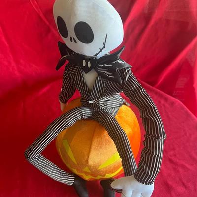 14 inch tall Jack on a pumpkin