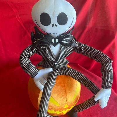 14 inch tall Jack on a pumpkin