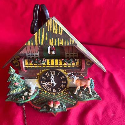 Very intricate cuckoo clock needs a little attention. It’s worth it.