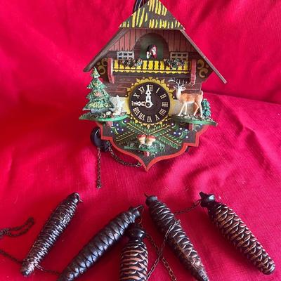 Very intricate cuckoo clock needs a little attention. It’s worth it.