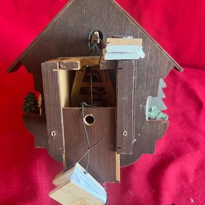 Very intricate cuckoo clock needs a little attention. It’s worth it.