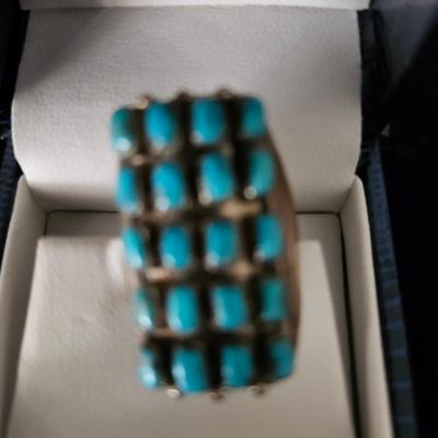Zuni Fingerlong Cluster Ring