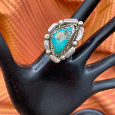 Navajo Turquoise Ring