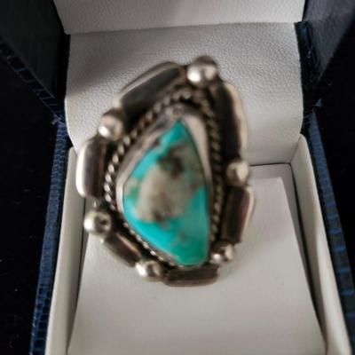 Navajo Turquoise Ring