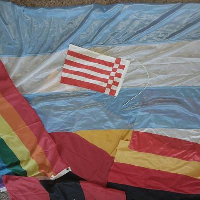 BRITISH FLAG AND OTHERS