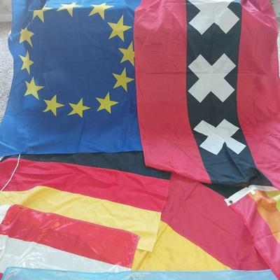 BRITISH FLAG AND OTHERS