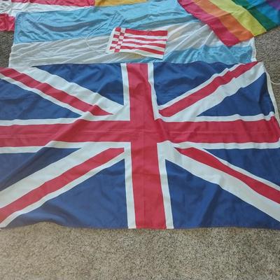 BRITISH FLAG AND OTHERS