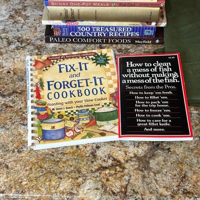COOK BOOKS AND APRONS