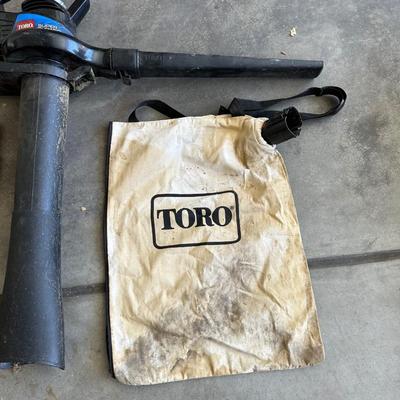 TORO LEAF BLOWER AND VACUUM PLUS A HAND SAW