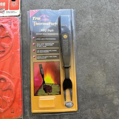 THERMO FORK, STERNO & REVERE SHISH KABOB SET