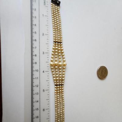 Vintage Pearl Bracelet