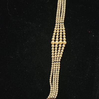 Vintage Pearl Bracelet