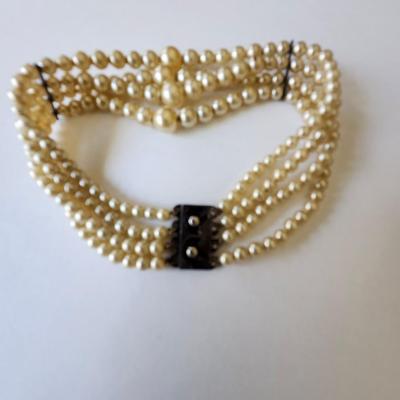 Vintage Pearl Bracelet