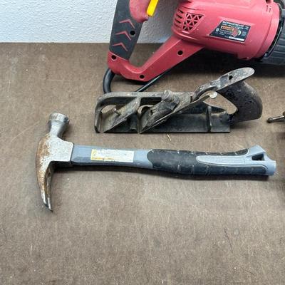 WOOD PLANES, HAMMER AND SAWZ ALL