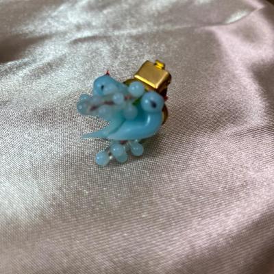 Blue Bird Earrings