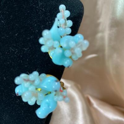 Blue Bird Earrings