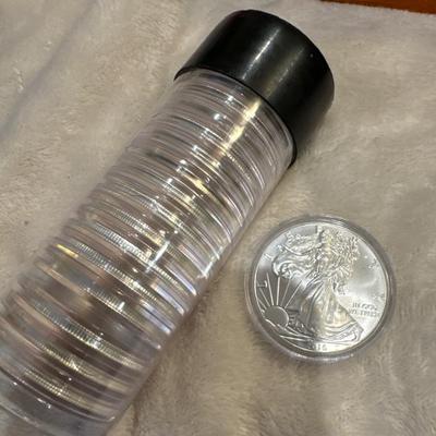 2016 SILVER EAGLES 1 TROY OUNCE U S (20) count