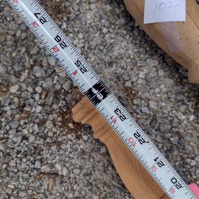 Architectural Pine Posts