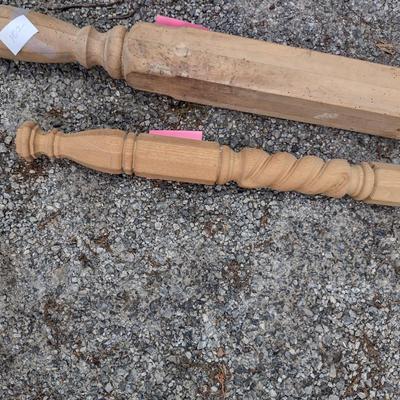 Architectural Pine Posts