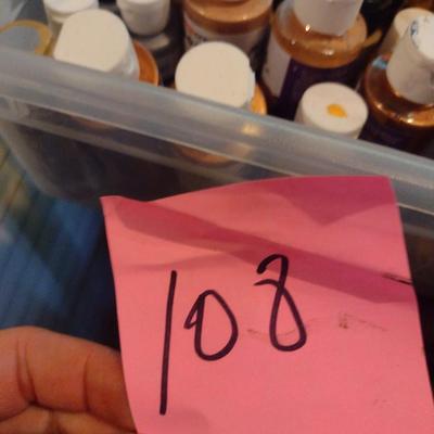 Large Collection of Acrylic Paints- Mostly New