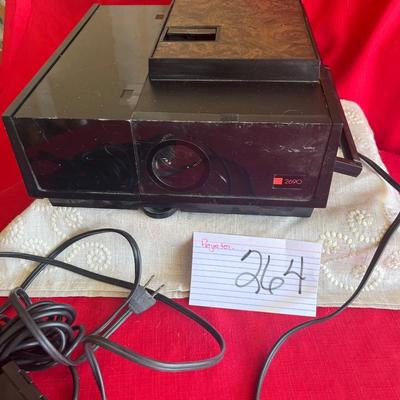 Vintage slide projector