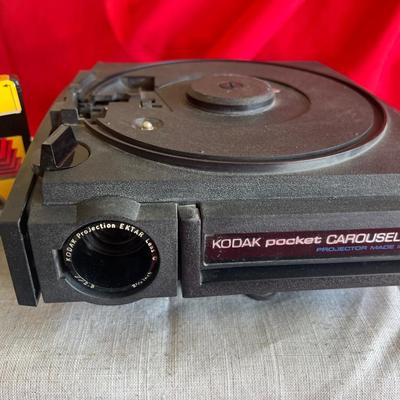 Slide projector extra slide