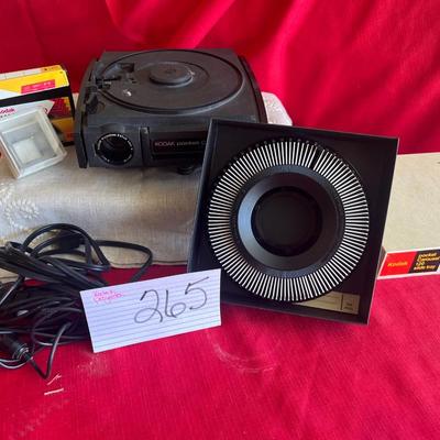 Slide projector extra slide