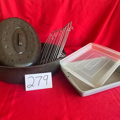 Roasting pan with lid along with great along with cake pan with lid