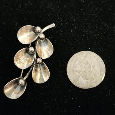 Erik Mills Sterling Brooch