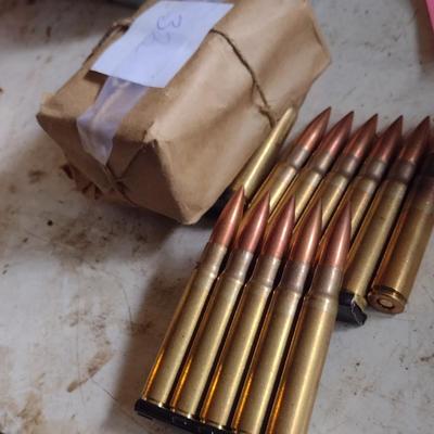 8mm Mauser Ammo on Stripper Clips- 30 Rounds