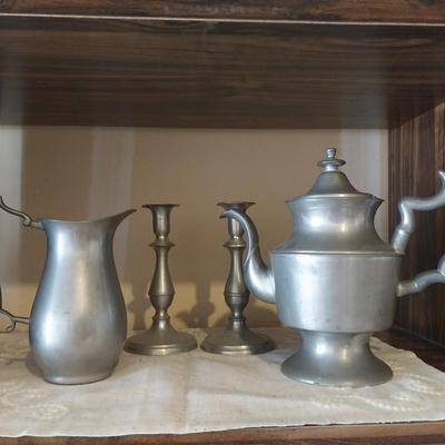 SERVING PITCHERS AND CANDLE HOLDERS