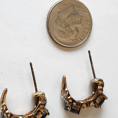 Diamond and Sapphire Earrings