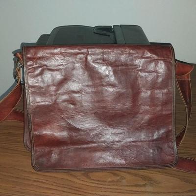 EPSON PRINTER AND LEATHER BAG