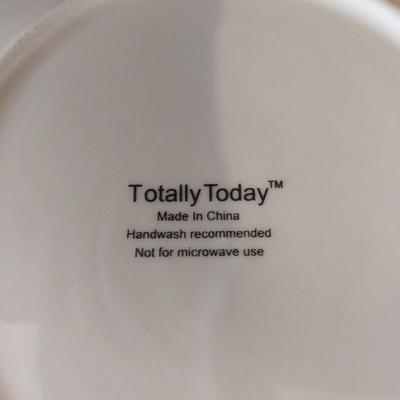 TOTALY TODAY LARGE DINNER SET