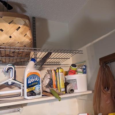 Assortment Of Cleaning Supplies