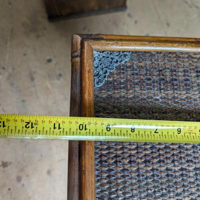 Bamboo Vintage End Table (B)
