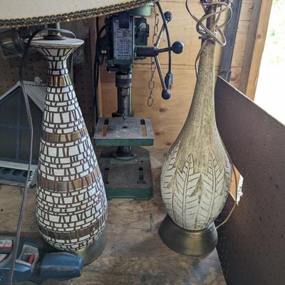 Pair Of Table Lamps (B)