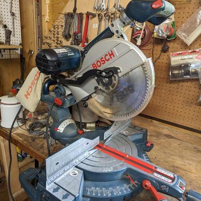 Bosch 4412 12" Dual-Bevel Slide Miter Saw (B)