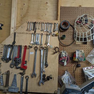 Wall Of Tools & Accessories (B)