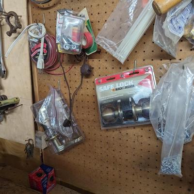 Wall Of Tools & Accessories (B)